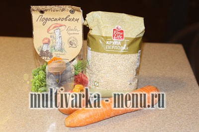 перловка с грибами в мультиварке как варить перловку в мультиварке