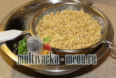 перловка с грибами в мультиварке как варить перловку в мультиварке