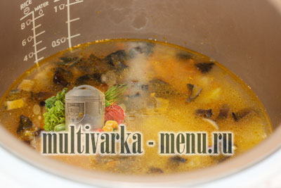 перловка с грибами в мультиварке как варить перловку в мультиварке