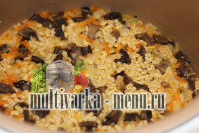перловка с грибами в мультиварке как варить перловку в мультиварке