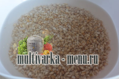 каша с мясом в мультиварке перловка в мультиварке