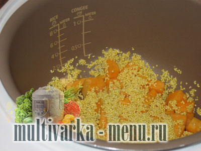 каша тыквенная в мультиварке каша на молоке в мультиварке