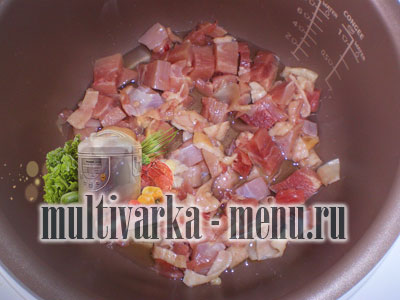 каша с мясом в мультиварке как приготовить кашу в мультиварке