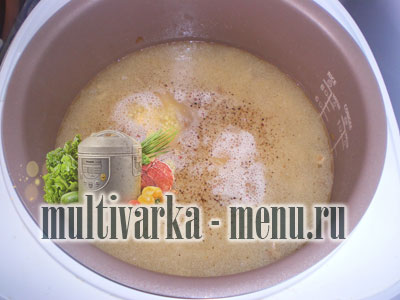 каша с мясом в мультиварке как приготовить кашу в мультиварке