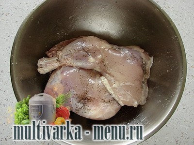 Курица в мультиварке Рецепт тушеной курицы в мультиварке
