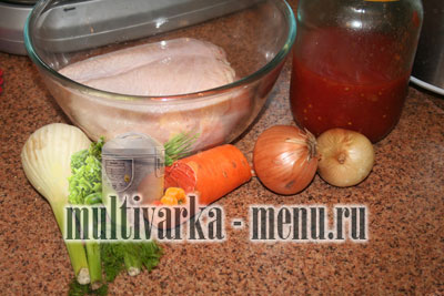 куриное филе в мультиварке фото рецепт куры в мультиварке