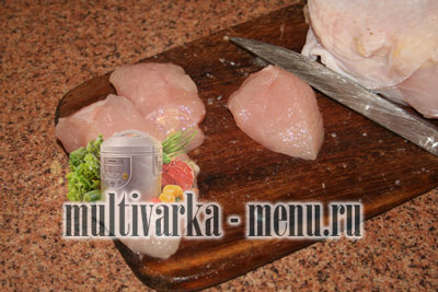 куриное филе в мультиварке фото рецепт куры в мультиварке