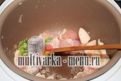 куриное филе в мультиварке фото рецепт куры в мультиварке