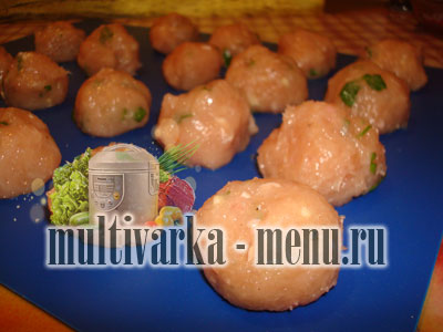 фрикадельки в мультиварке рецепт куриные фрикадельки