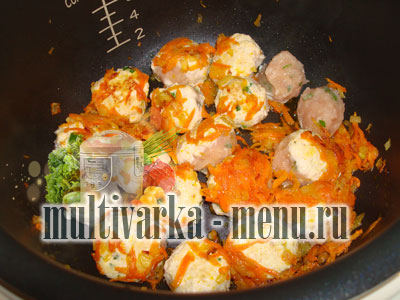 фрикадельки в мультиварке рецепт куриные фрикадельки