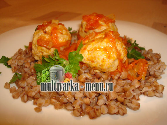 фрикадельки в мультиварке фрикадельки