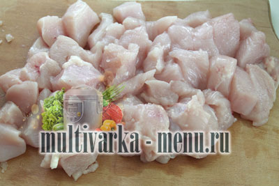 рецепт куриной грудки в мультиварке вкусная куриная грудка