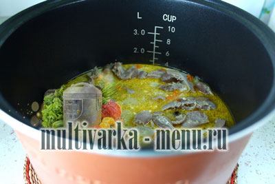 рецепт куриных желудков в мультиварке приготовить куриные желудки в мультиварке