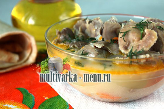 тушеные куриные желудки в мультиварке рецепты с куриных желудков