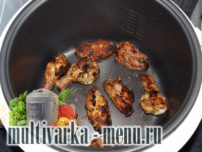 куриные крылышки в мультиварке крылышки в мультиварке