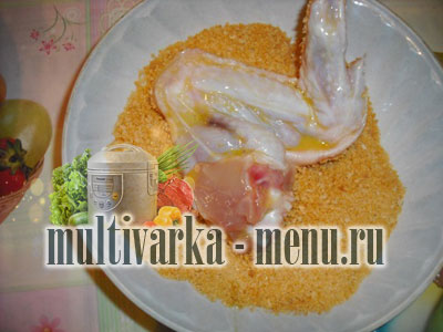 крылышки в мультиварке рецепт как приготовить крылышки в мультиварке