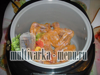 крылышки в мультиварке рецепт как приготовить крылышки в мультиварке