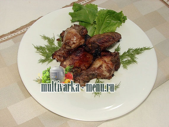 куриные крылышки в мультиварке как приготовить крылышки в мультиварке
