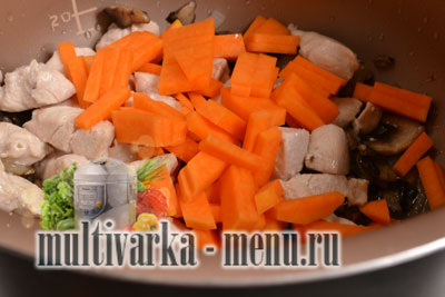 блюда из тыквы в мультиварке тыква с курицей рецепты