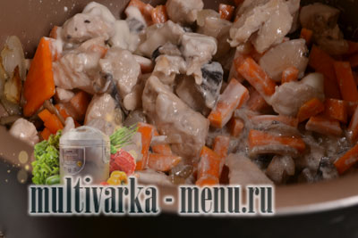 блюда из тыквы в мультиварке тыква с курицей рецепты