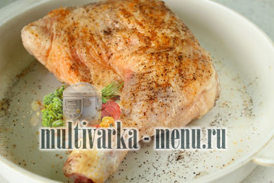 курица в мультиварке редмонд как приготовить курицу в мультиварке