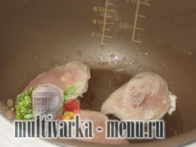 рецепт куриной грудки в мультиварке приготовить курицу в мультиварке