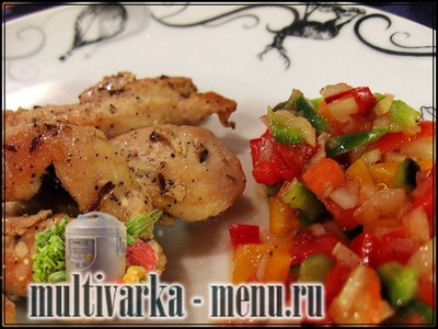 Куриная грудка в мультиварке под соусом сальса приготовление куриной грудки в мультиварке под соусом сальса
