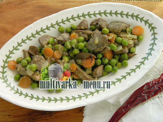 куриная печень в мультиварке рецепты как приготовить печень в мультиварке