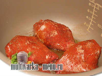 курица в мультиварке филипс как приготовить курицу в мультиварке