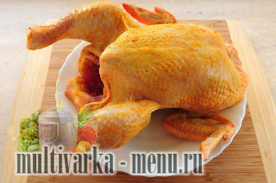 целая курица в мультиварке как приготовить курицу в мультиварке