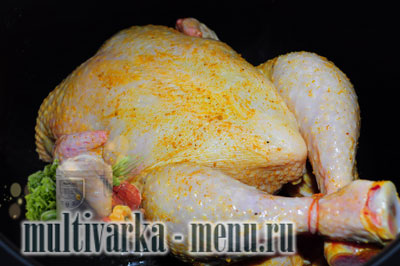 целая курица в мультиварке как приготовить курицу в мультиварке