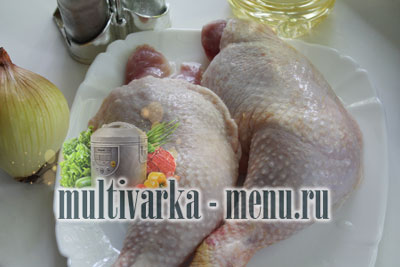 окорочка в мультиварке рецепты курица в мультиварке рецепты фото