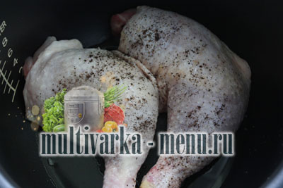 окорочка в мультиварке рецепты курица в мультиварке рецепты фото