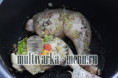 окорочка в мультиварке рецепты курица в мультиварке рецепты фото