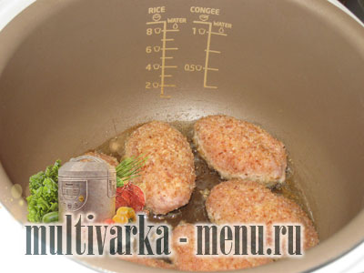 как приготовить котлеты в мультиварке