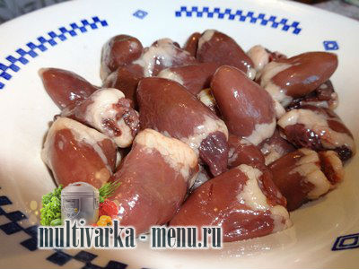тушеные сердечки в мультиварке рецепт сердечек в мультиварке