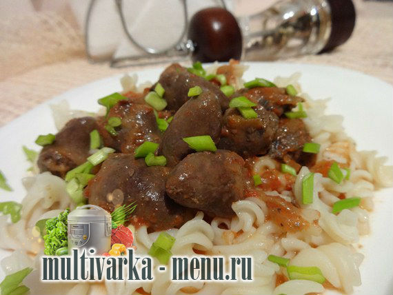 куриные сердечки в мультиварке как приготовить седечки в мультиварке