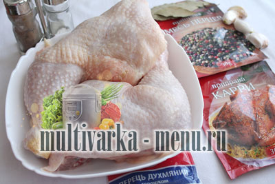 куриные окорочка в мультиварке рецепты окорочка в мультиварке рецепты с фото