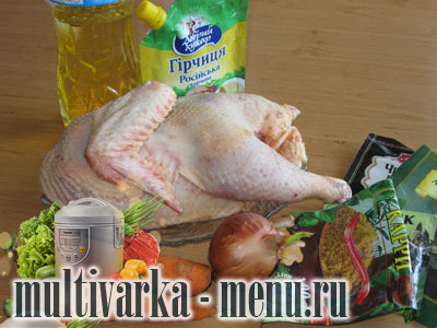 жареная курица в мультиварке курица в мультиварке