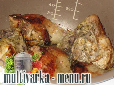 жареная курица в мультиварке курица в мультиварке