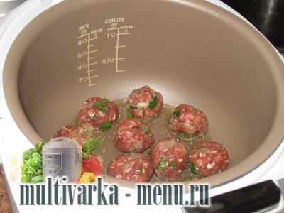 биточки в мультиварке со сладким перцем рецепт биточков в мультиварке со сладким перцем
