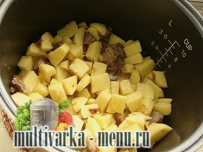 Жаркое в мультиварке рецепт жаркова в мультиварке