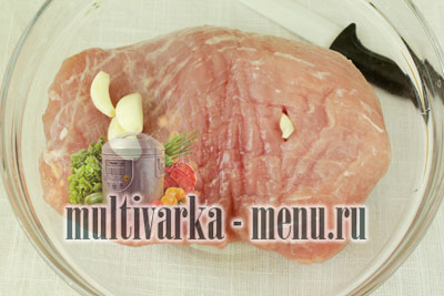 буженина в мультиварке поларис как приготовить буженину в мультиварке