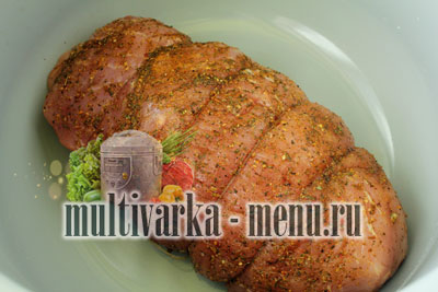 буженина в мультиварке поларис как приготовить буженину в мультиварке