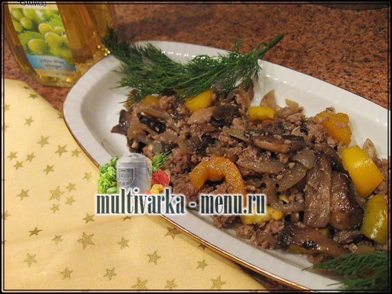 блюда из фарша в мультиварке как приготовить фарш вмультиварке