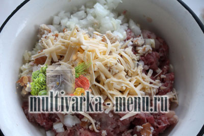 котлеты с сыром в мультиварке как приготовить котлеты в мультиварке