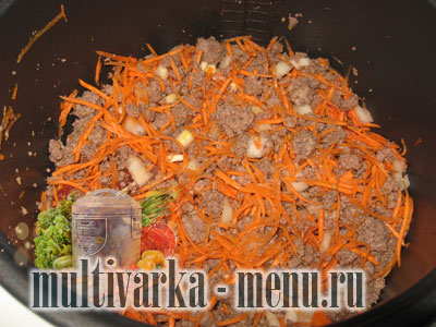 тушеный фарш в мультиварке рецепты из фарша в мультиварке