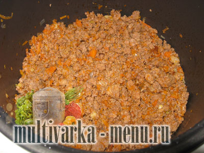 тушеный фарш в мультиварке рецепты из фарша в мультиварке