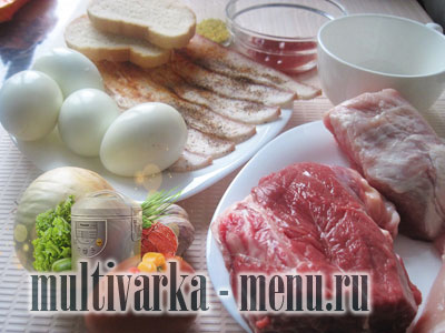 мясной хлеб из фарша мясной хлеб рецепт с фото