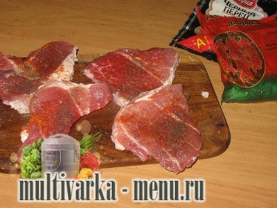 Мясо по-французски в мультиварке рецепт мяса по-французски в мультиварке